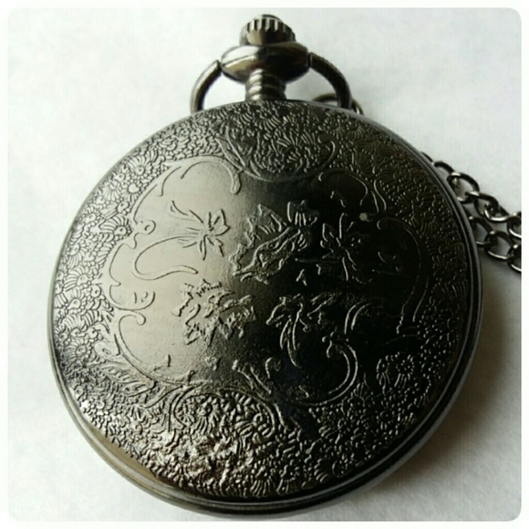 LAST ONE!🔥 STEEL RETRO STEAM PUNK POCKET WATCH! - Picture 4 of 8